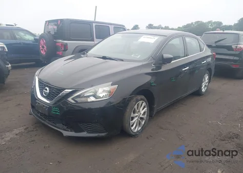 2018 Nissan Sentra Sv из США, поврежденный, VIN 3N1AB7AP5JY290068